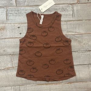 Rylee + Cru Tomato Tank 6-12 m